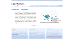 Desktop Screenshot of chiromics.com