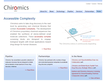 Tablet Screenshot of chiromics.com